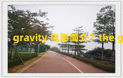 gravity 电影简介？the gravity 电影